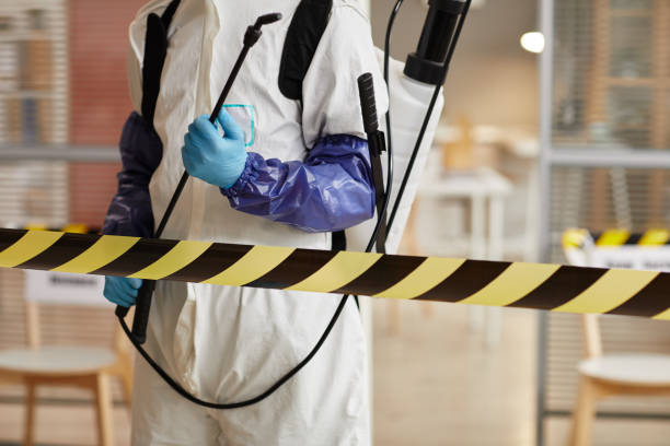 Professional Blood Cleanup technician working in Hobart, WI
